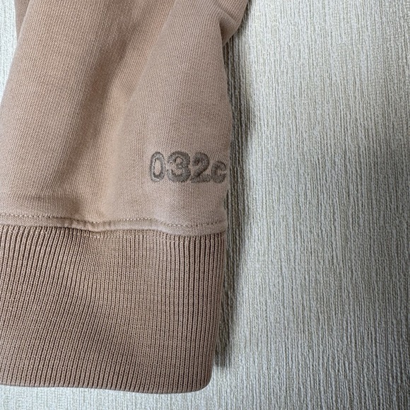 032C WORKSHOP Men Swarovksi Crystal Embroidered Crew Neck Pullover Sweatshirt S - Picture 4 of 14